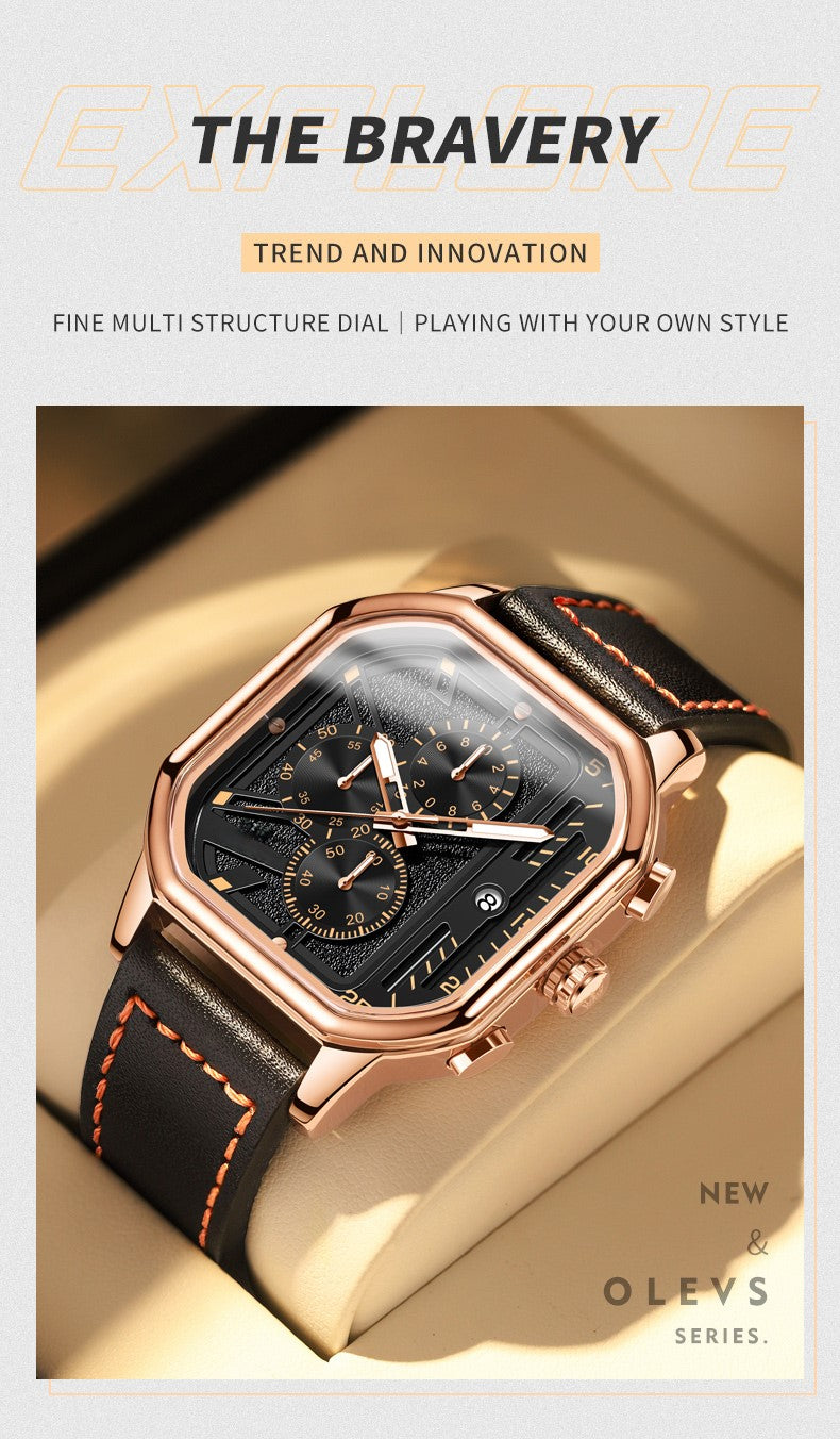 Eterni Time brown watch