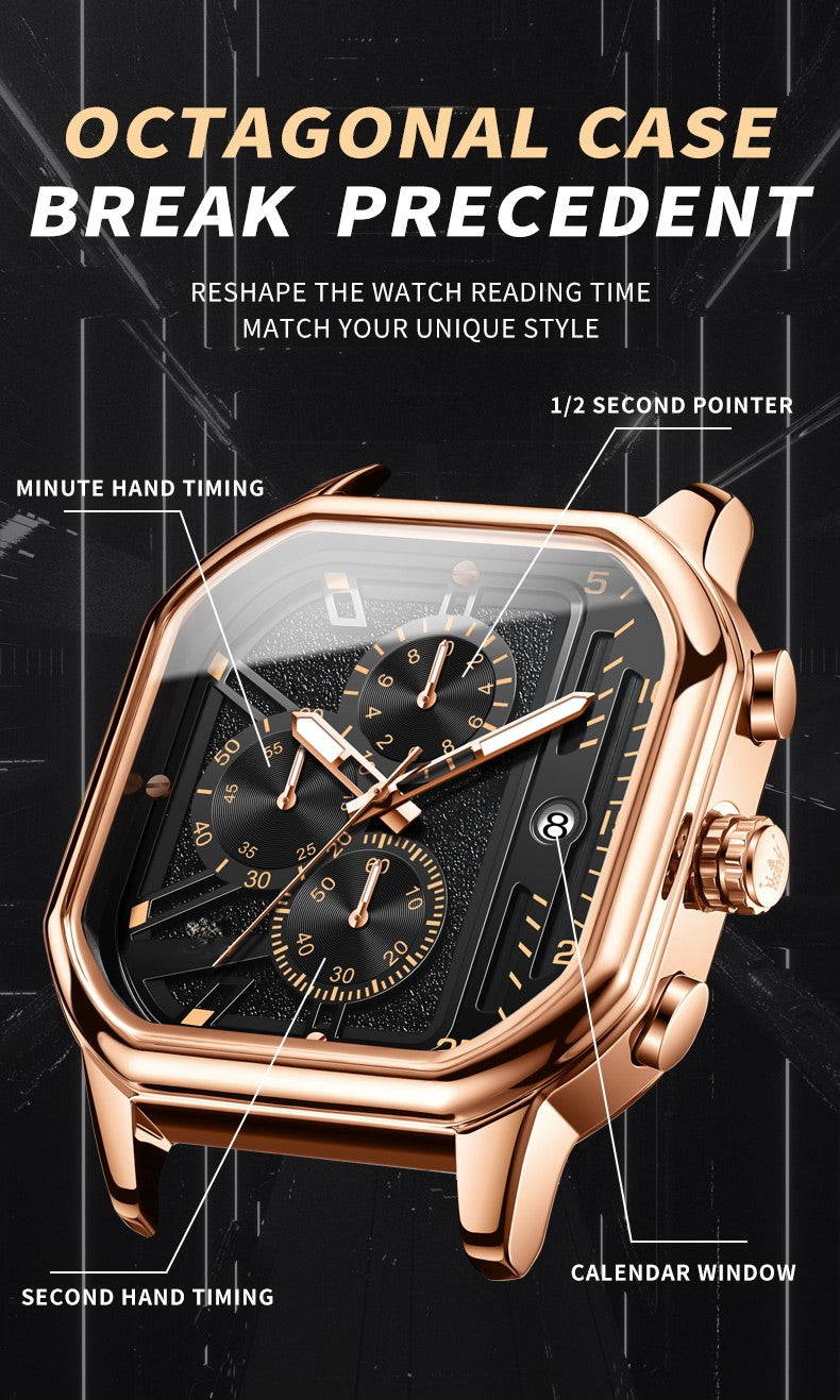 Eterni Time brown watch