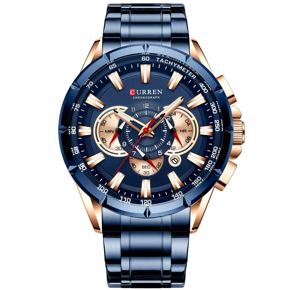 Constant elegance watch, navy blue