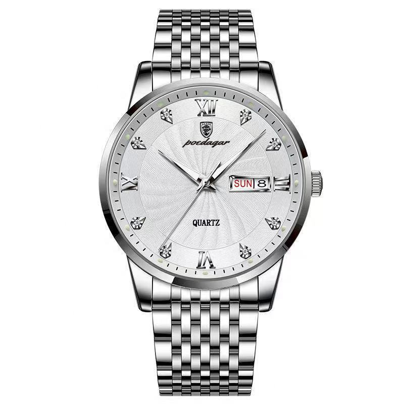 Precision Pulse watch, silver color