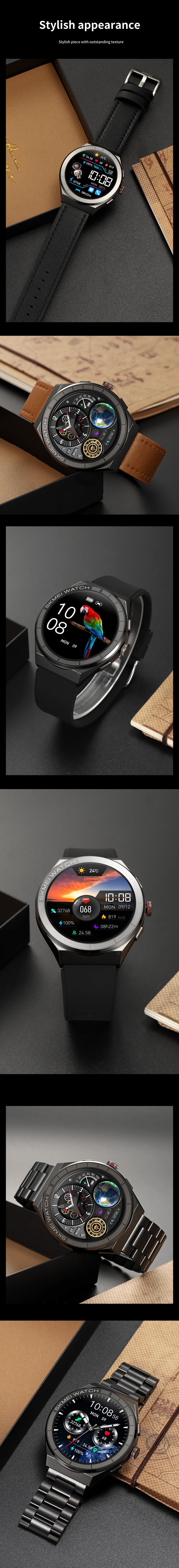 Various pictures of Elitetide watch