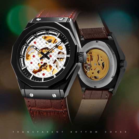 EonTimepieces watch brown color