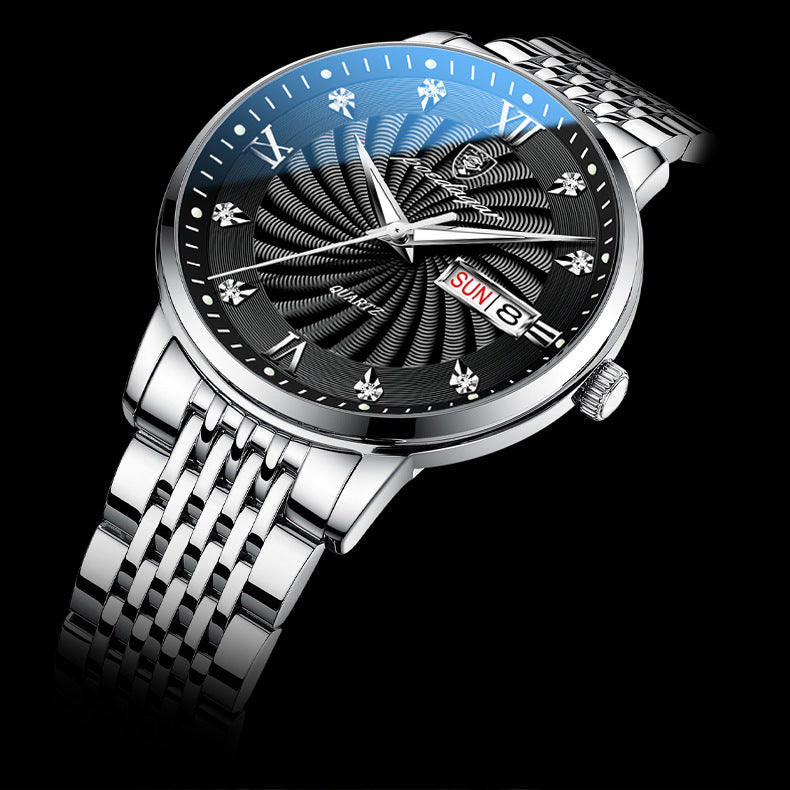 Precision Pulse watch, silver color