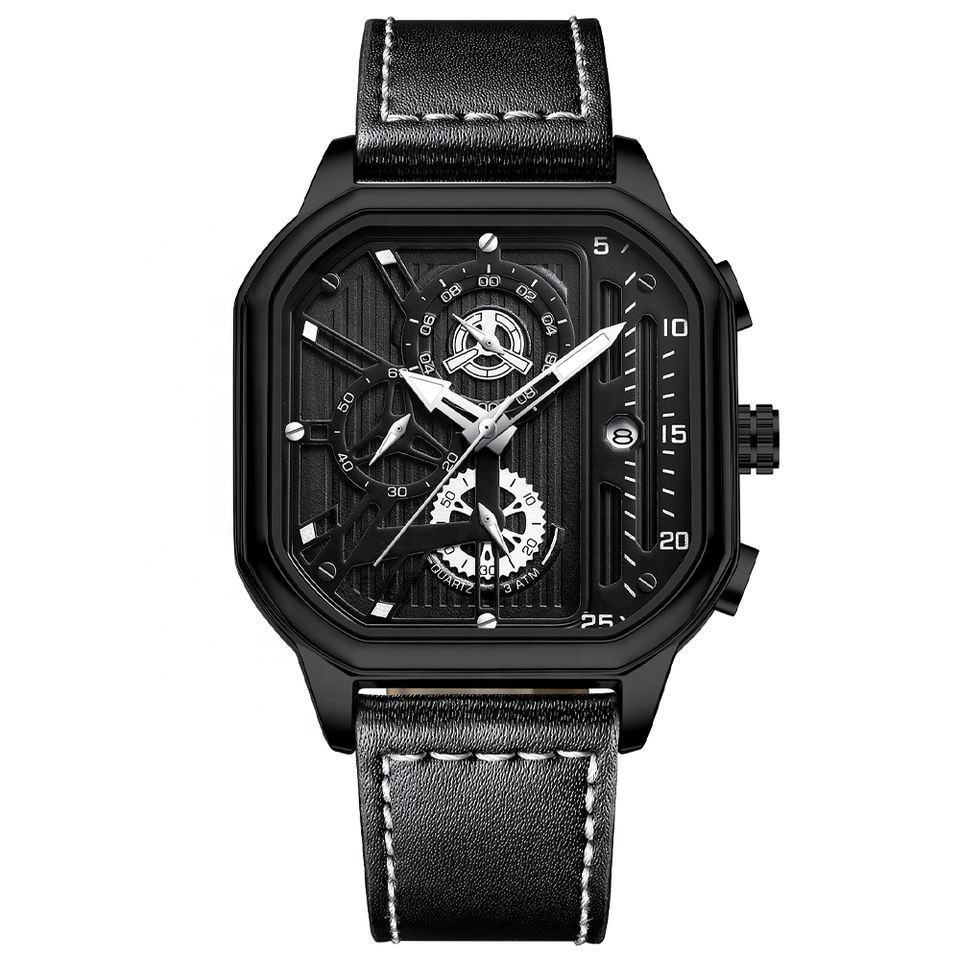 Eterni Time watch, black color