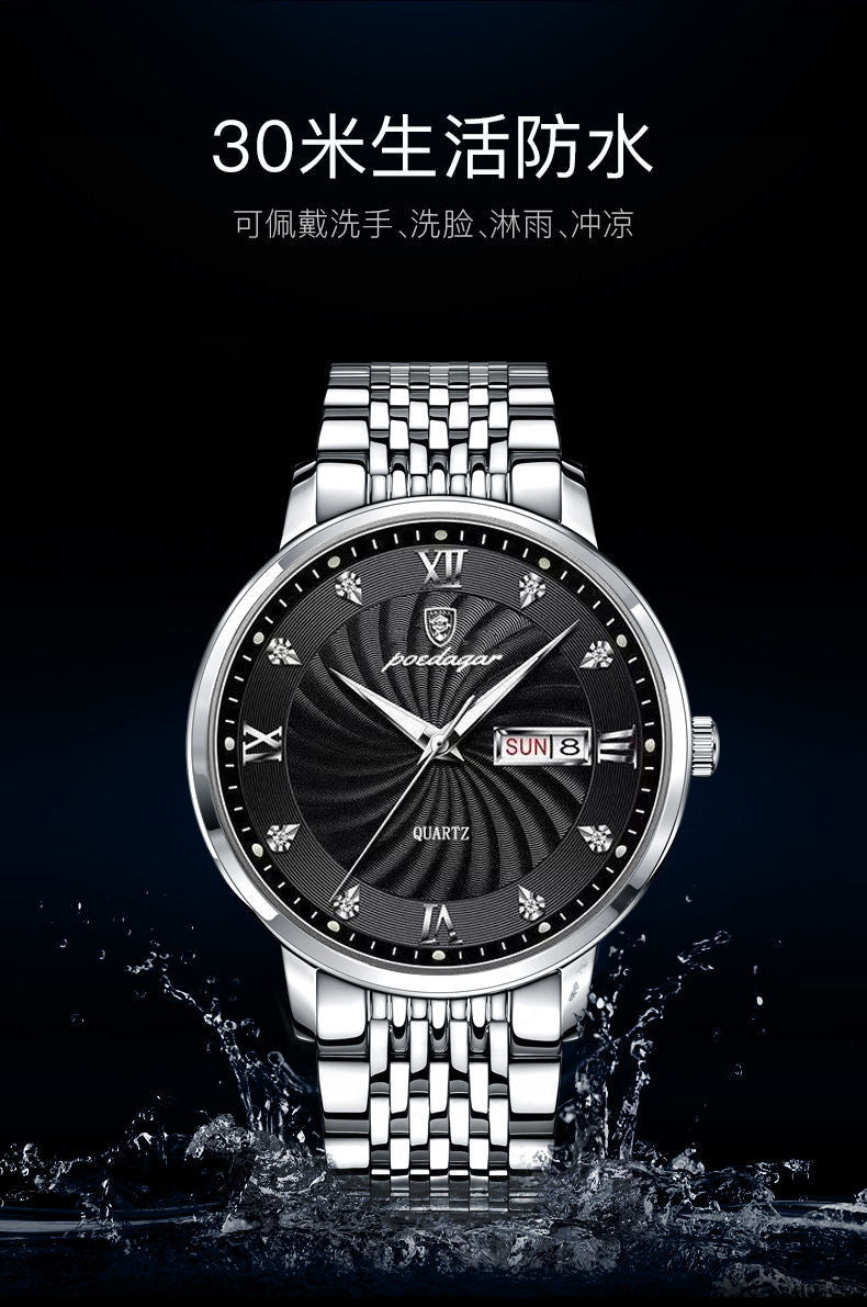 Precision Pulse watch, silver color